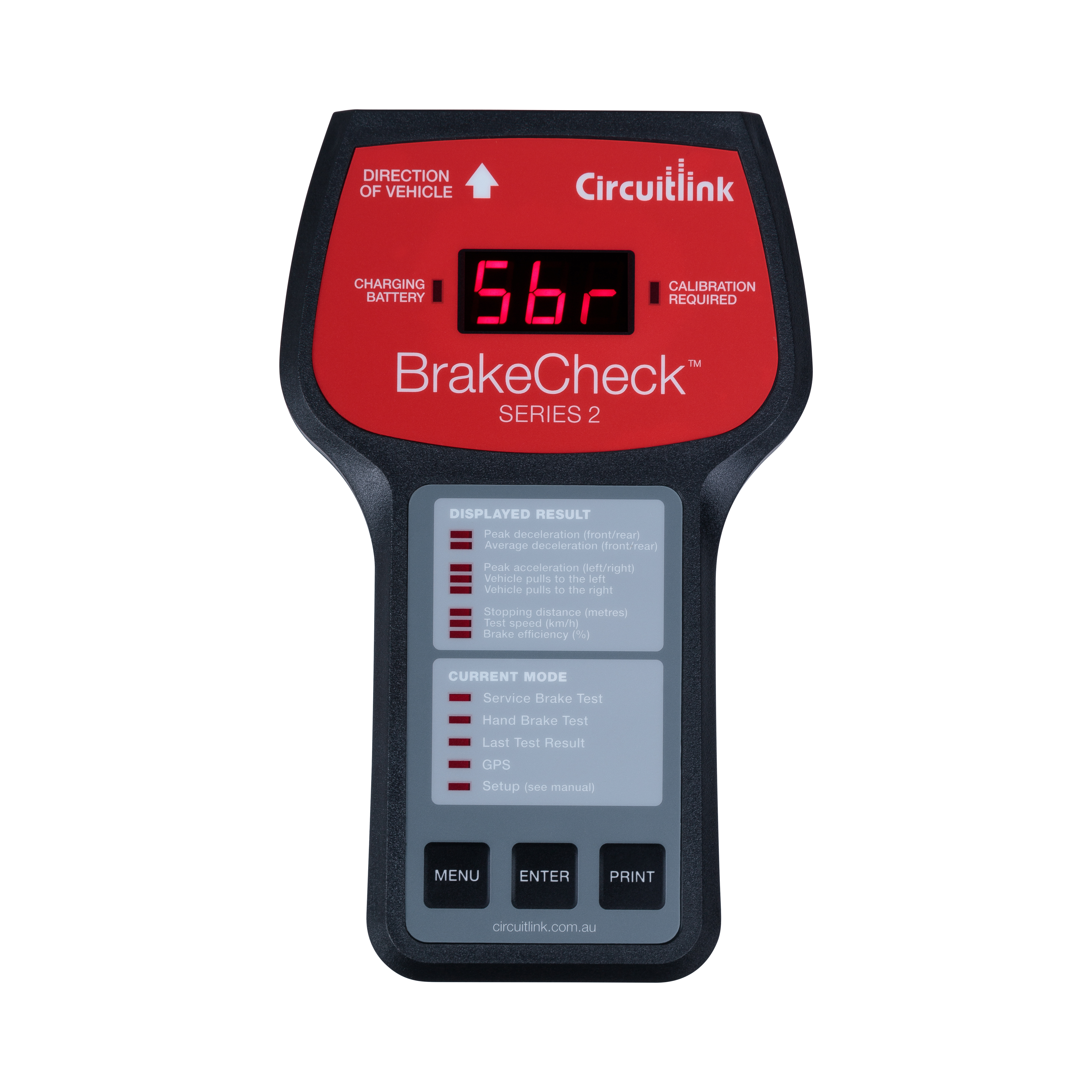 Brake Check Compact In-Vehicle Brake Tester